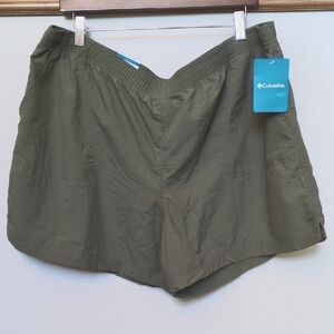 NWT Womens XXL Columbia Sandy River Regular Fit Active Short 2X 2XL Shorts Nylon